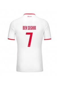 AS Monaco Eliesse Ben Seghir #7 Voetbaltruitje Thuis tenue 2024-25 Korte Mouw